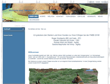Tablet Screenshot of malinois.at